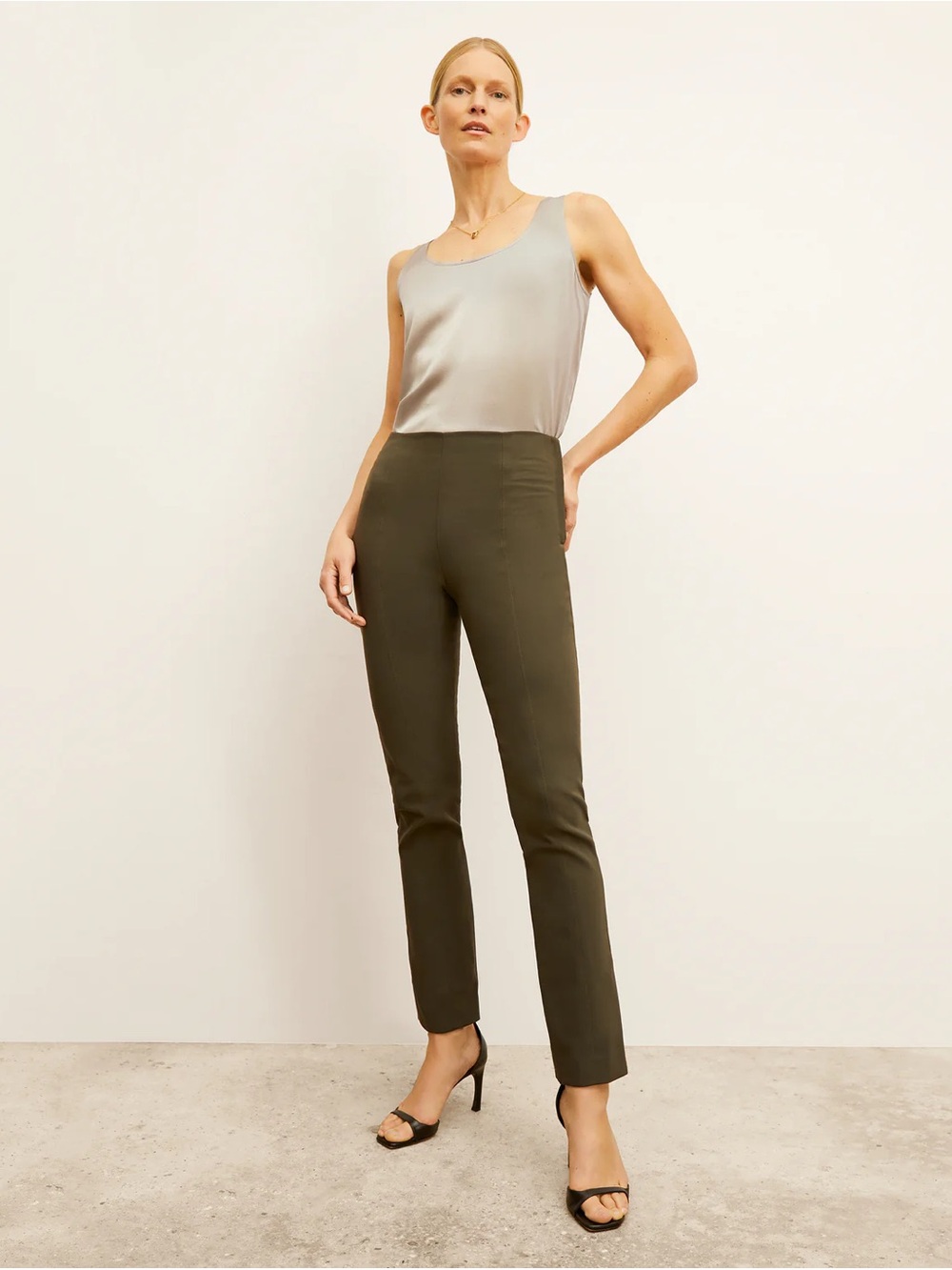 M.M.LaFleur Foster Pant – Size 16 – Dark Olive